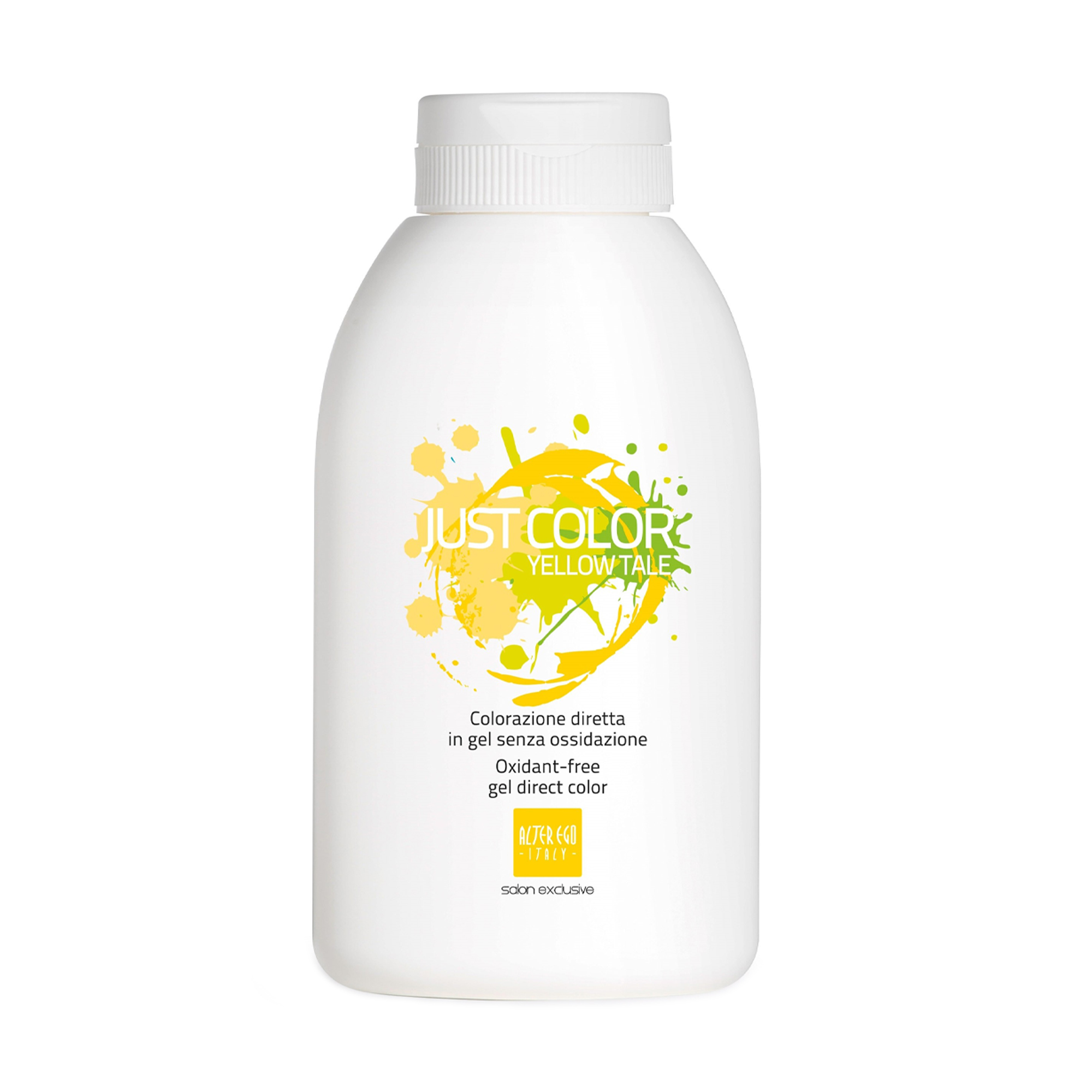 Тонувальна гель-фарба для волосся Alter Ego Just Color Oxidante-Free Gel Direct Color, Yellow Tale, 200 мл